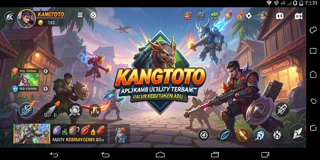 Tampilan utama KANGTOTO dengan antarmuka pengguna yang ramah.