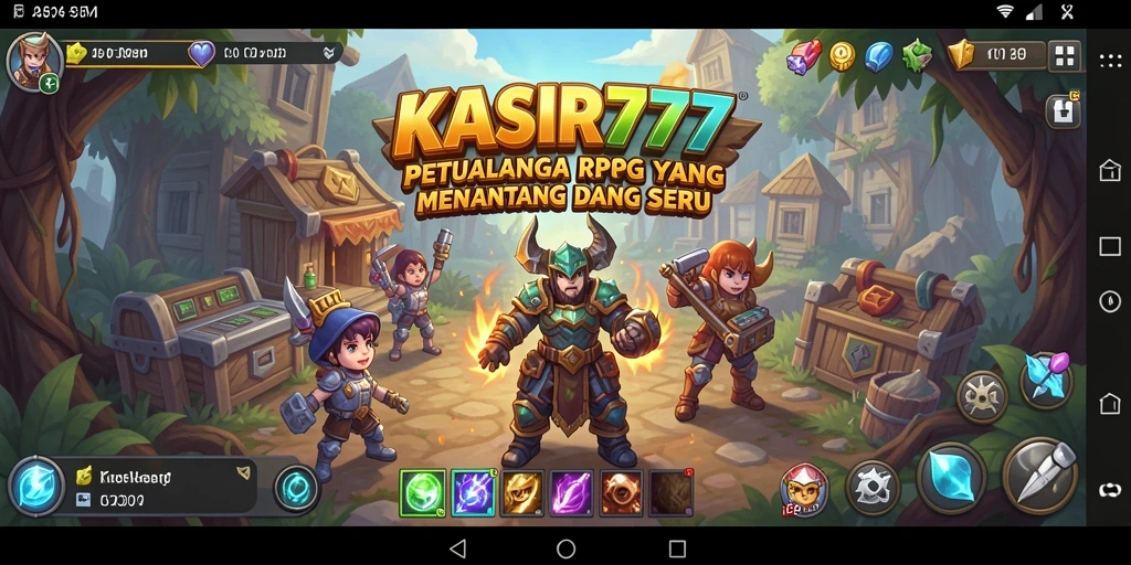 Gameplay RPG KASIR777 yang mendebarkan dan penuh tantangan.