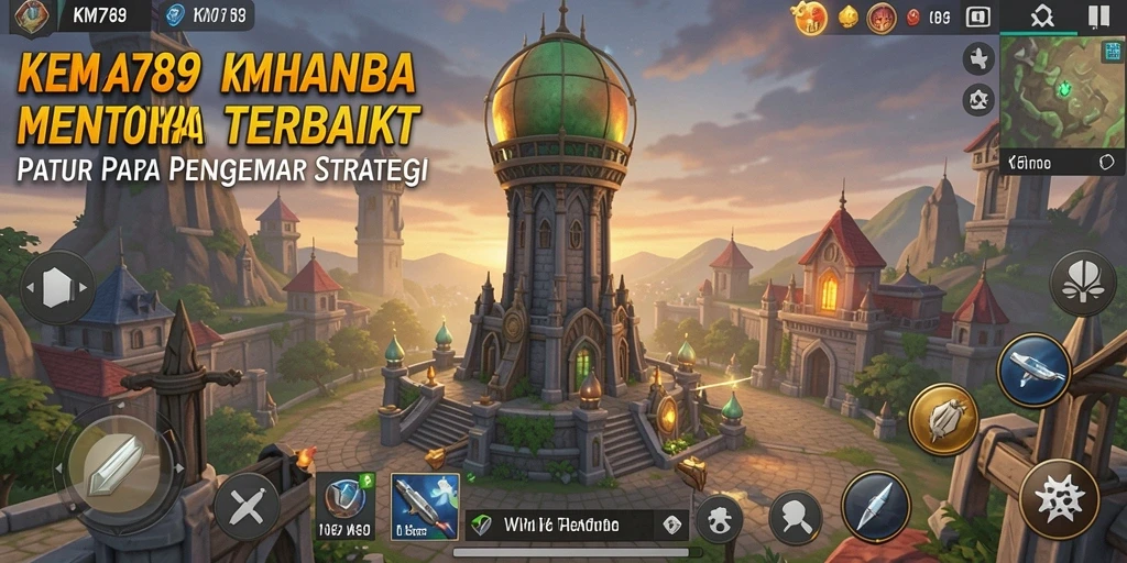 Menara kokoh siap melawan gelombang musuh di KM789.
