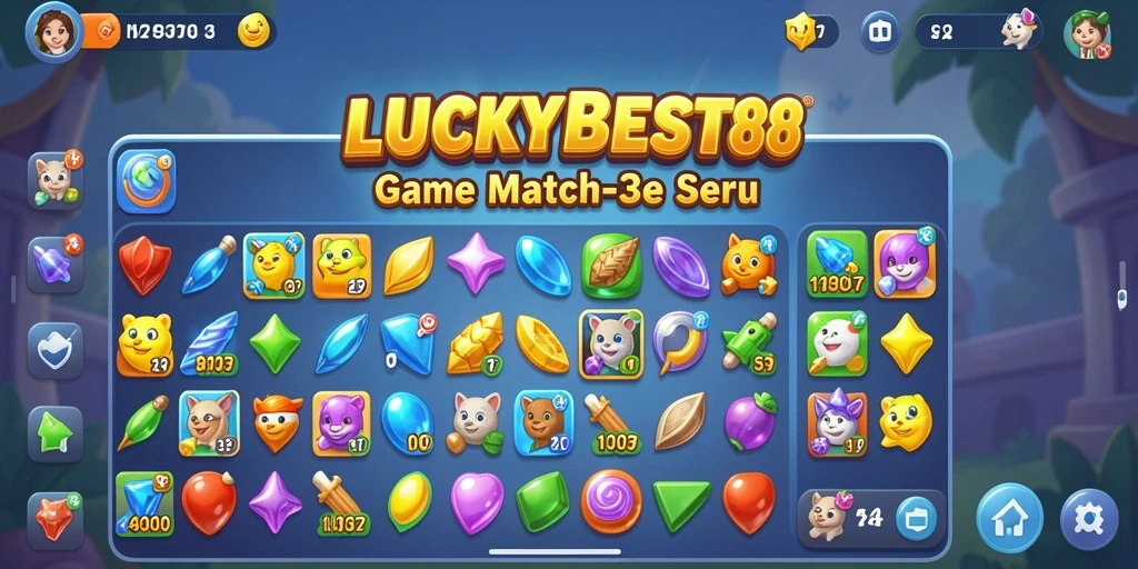 Tampilan gameplay seru dari LUCKYBEST88 yang mengasyikkan.