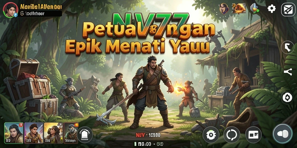 Gameplay NV77 yang menakjubkan dalam dunia petualangan.